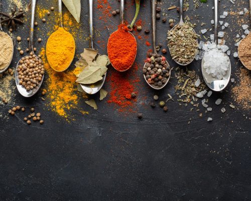 indian-condiments-with-copy-space-flat-lay